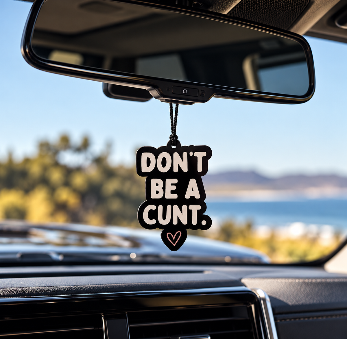 DON'T BE A CUNT. | Scented Car Air Freshener