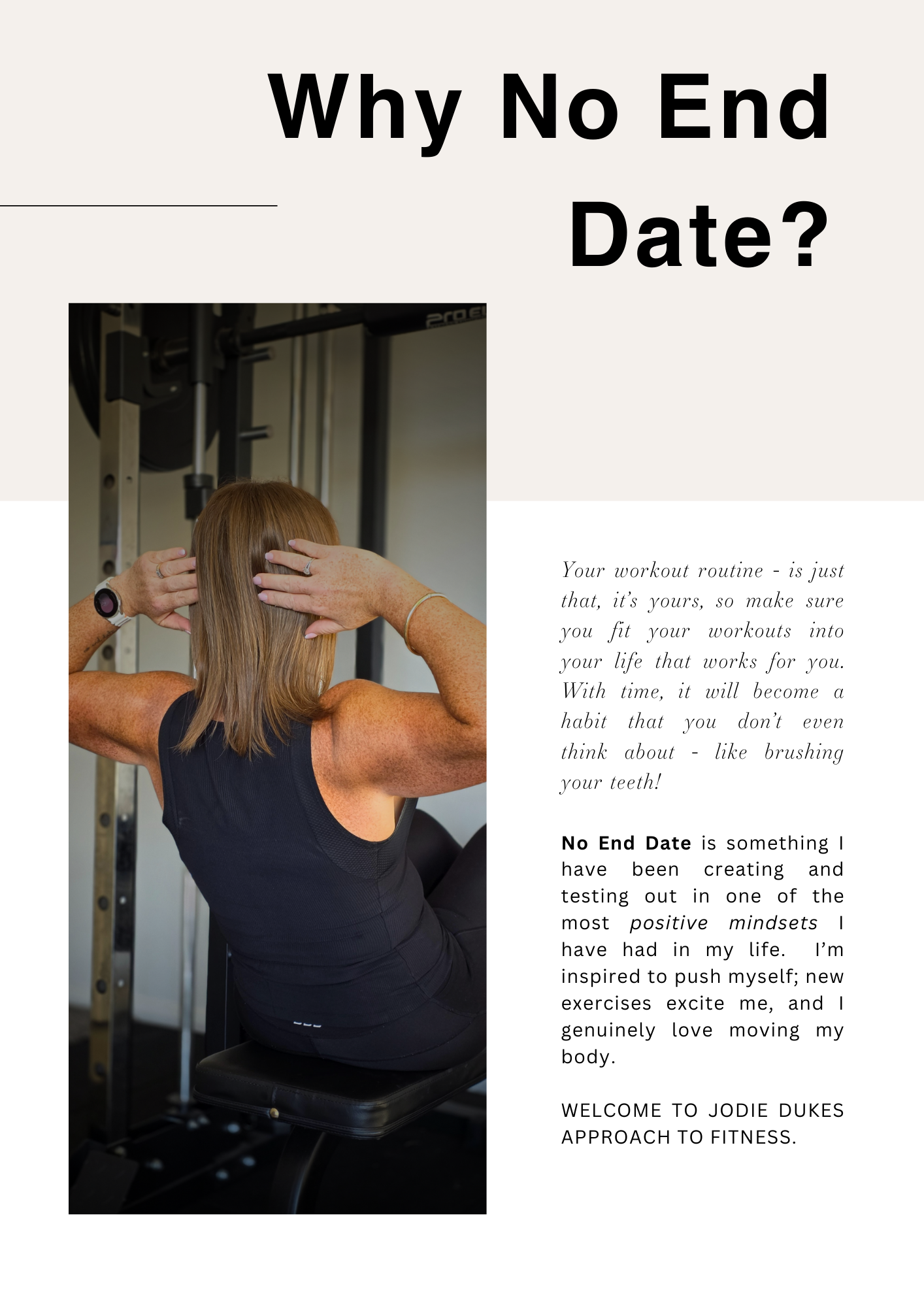 No End Date