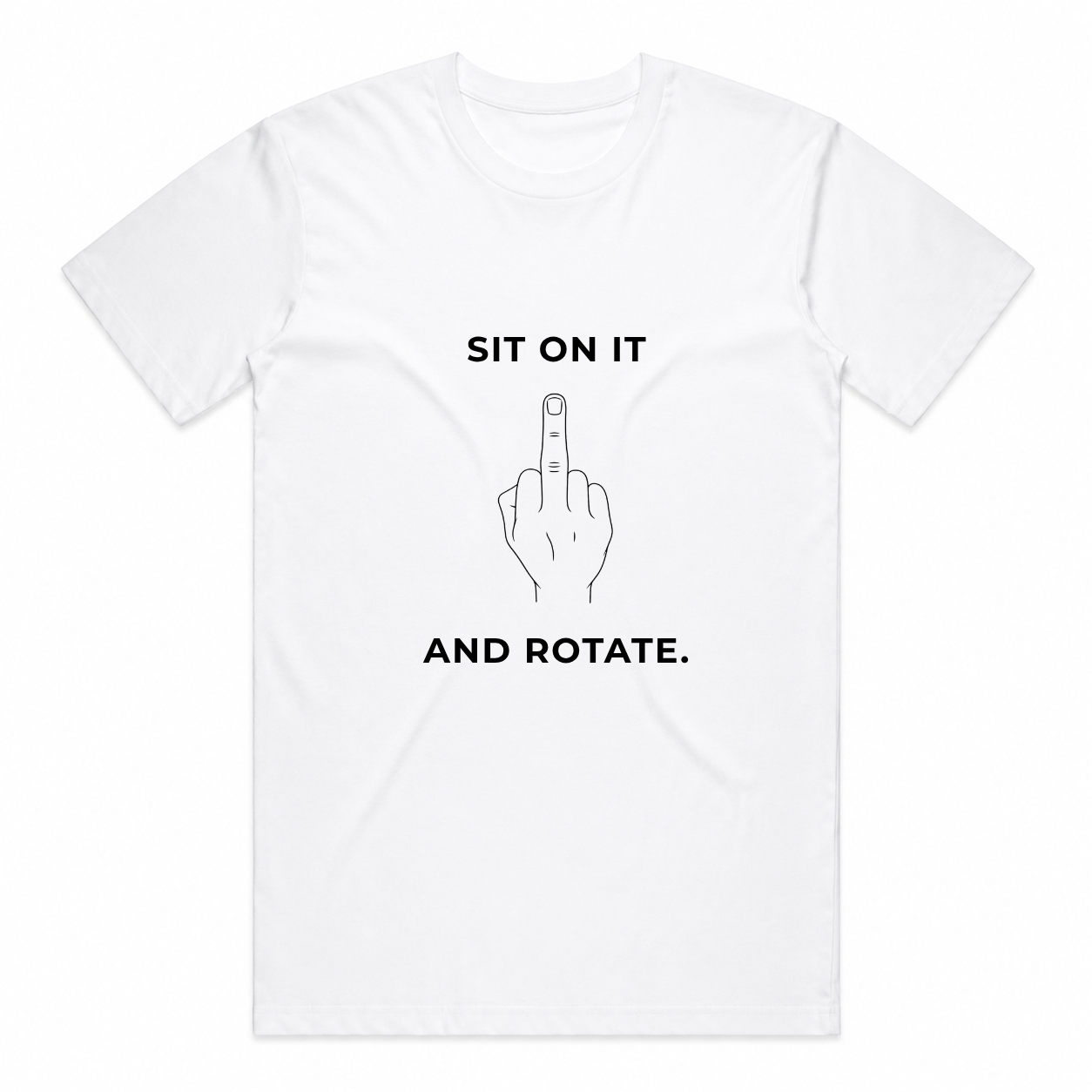 The Sit On It & Rotate Tee