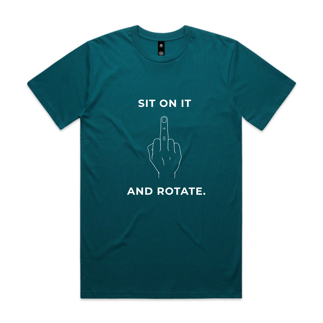 The Sit On It & Rotate Tee