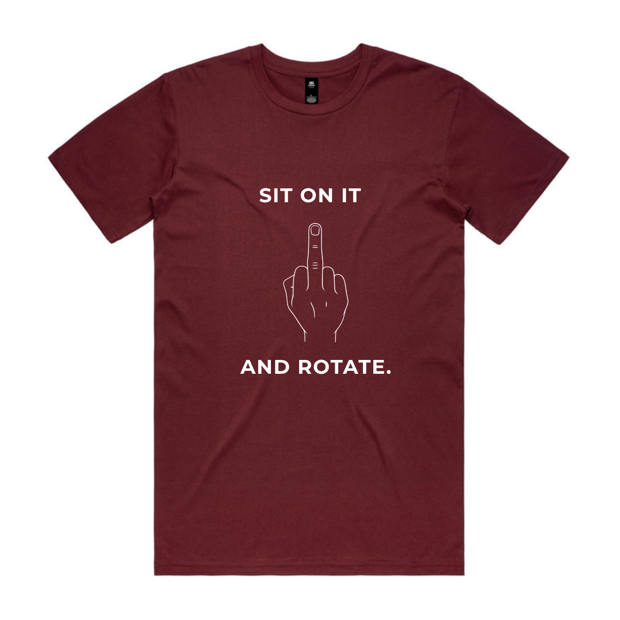 The Sit On It & Rotate Tee