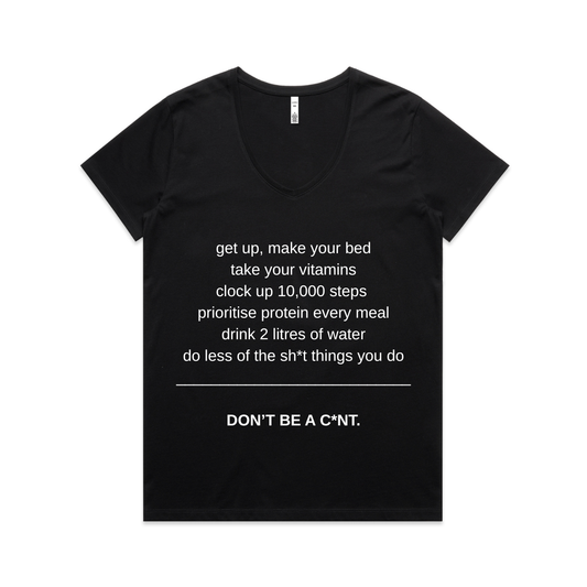 Daily Reminder V Neck Tee