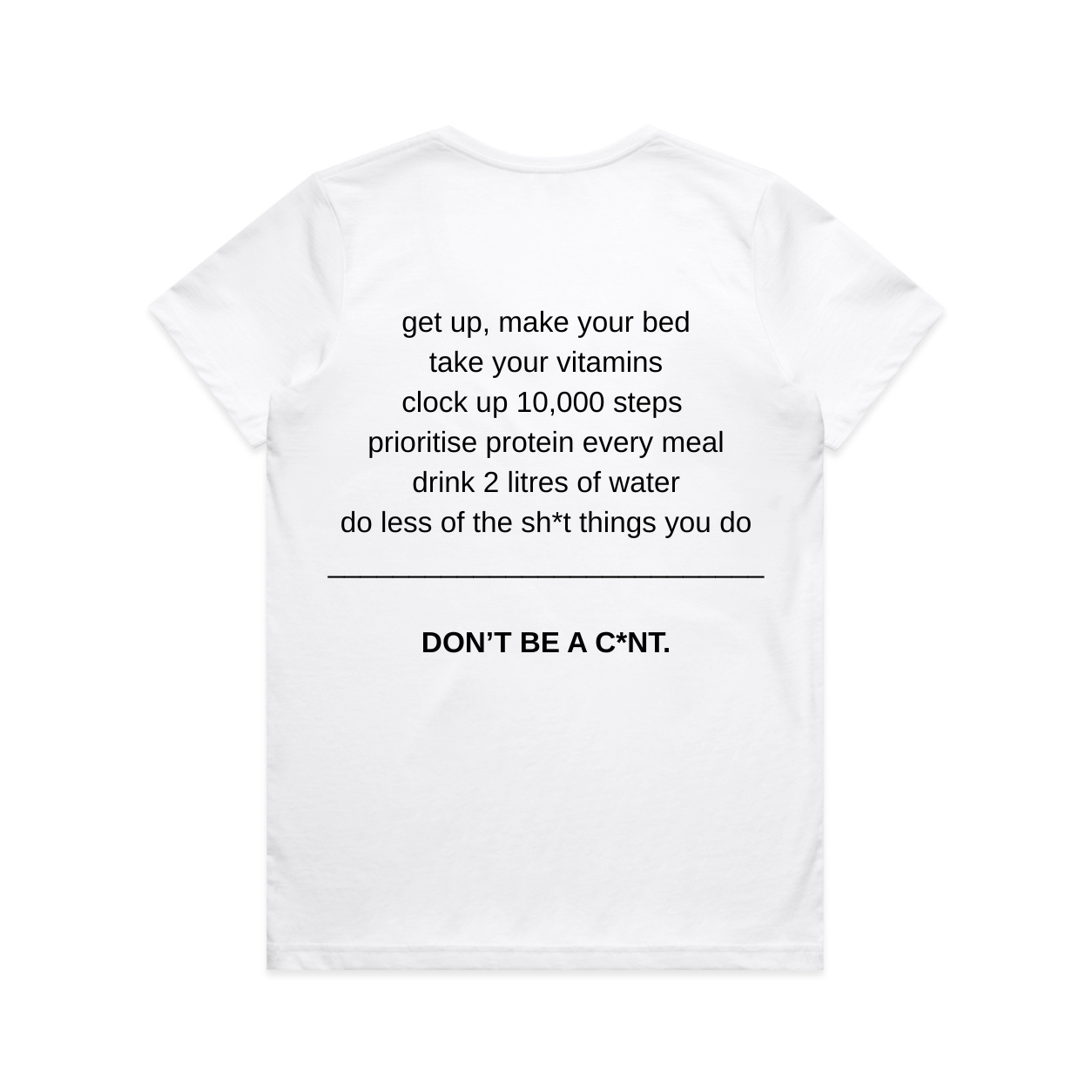 Daily Reminder V Neck Tee - Logo Edition