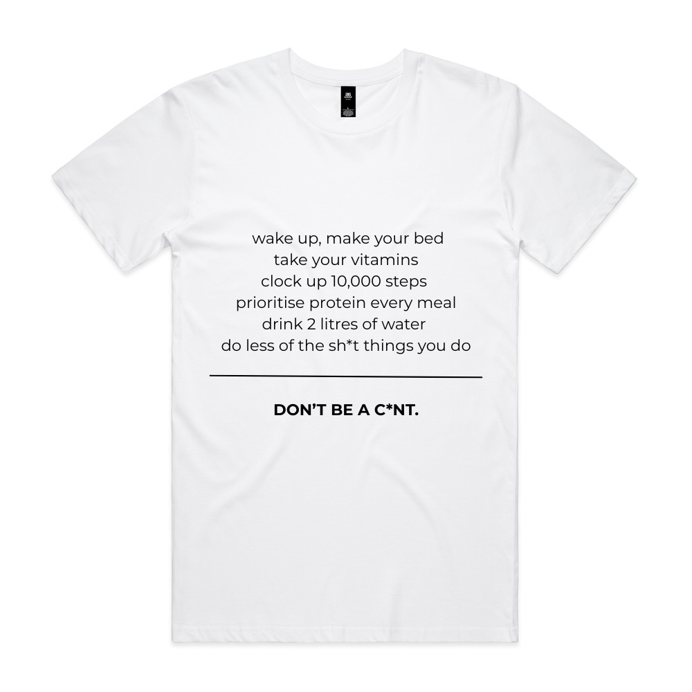 PRE-ORDER | Daily Reminder Tee - White