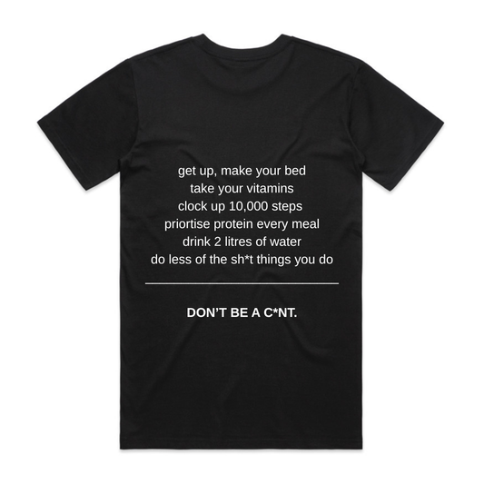PRE-ORDER | Daily Reminder Tee - Black
