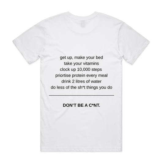 PRE-ORDER | Daily Reminder Tee - White