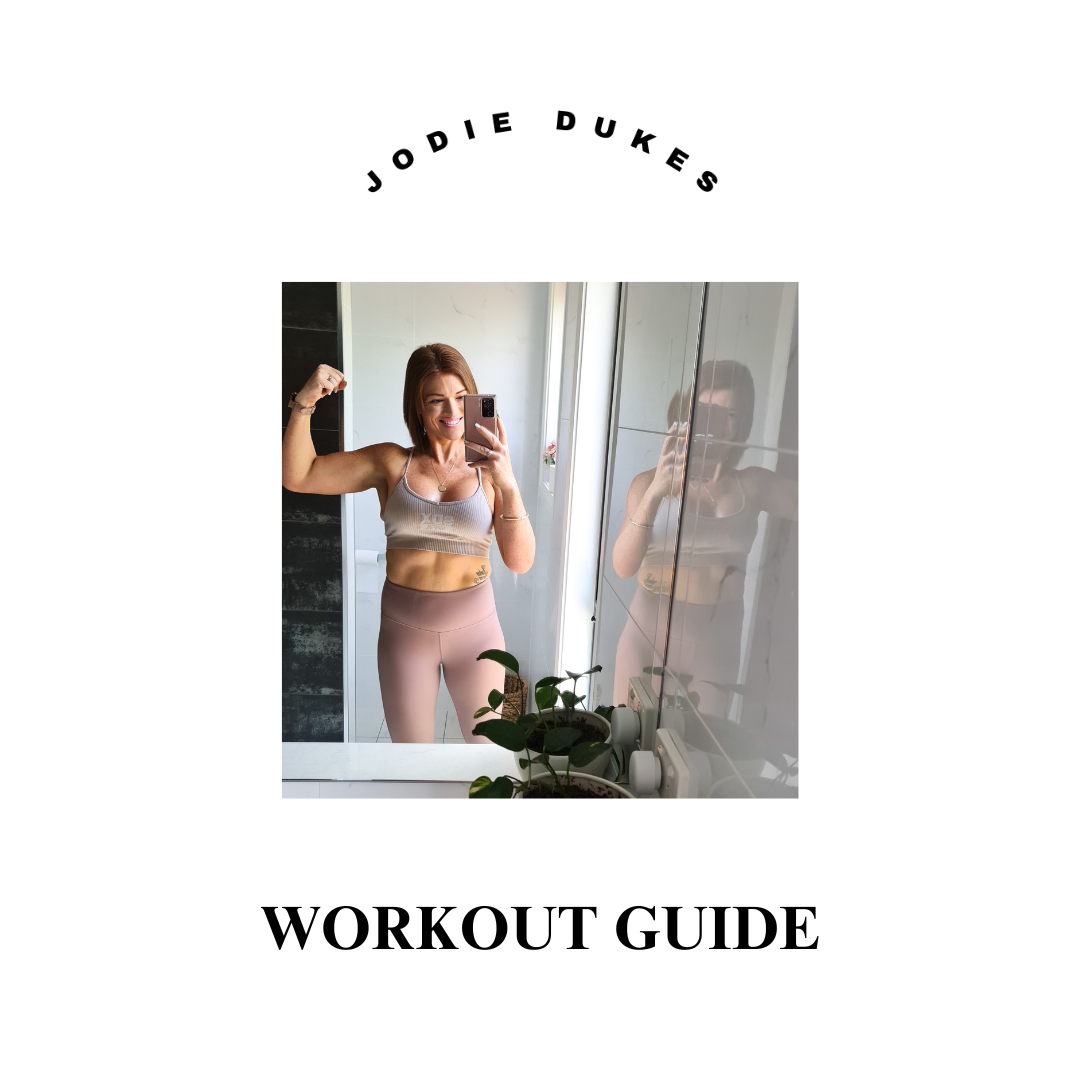 Jodie Dukes Workout Guide - WHITE